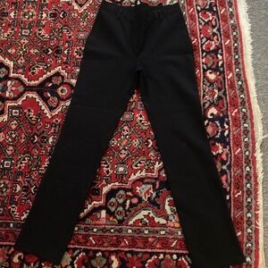 NWOT Quince Black Ultra-Stretch Ponte Straight Leg Pants Size Small